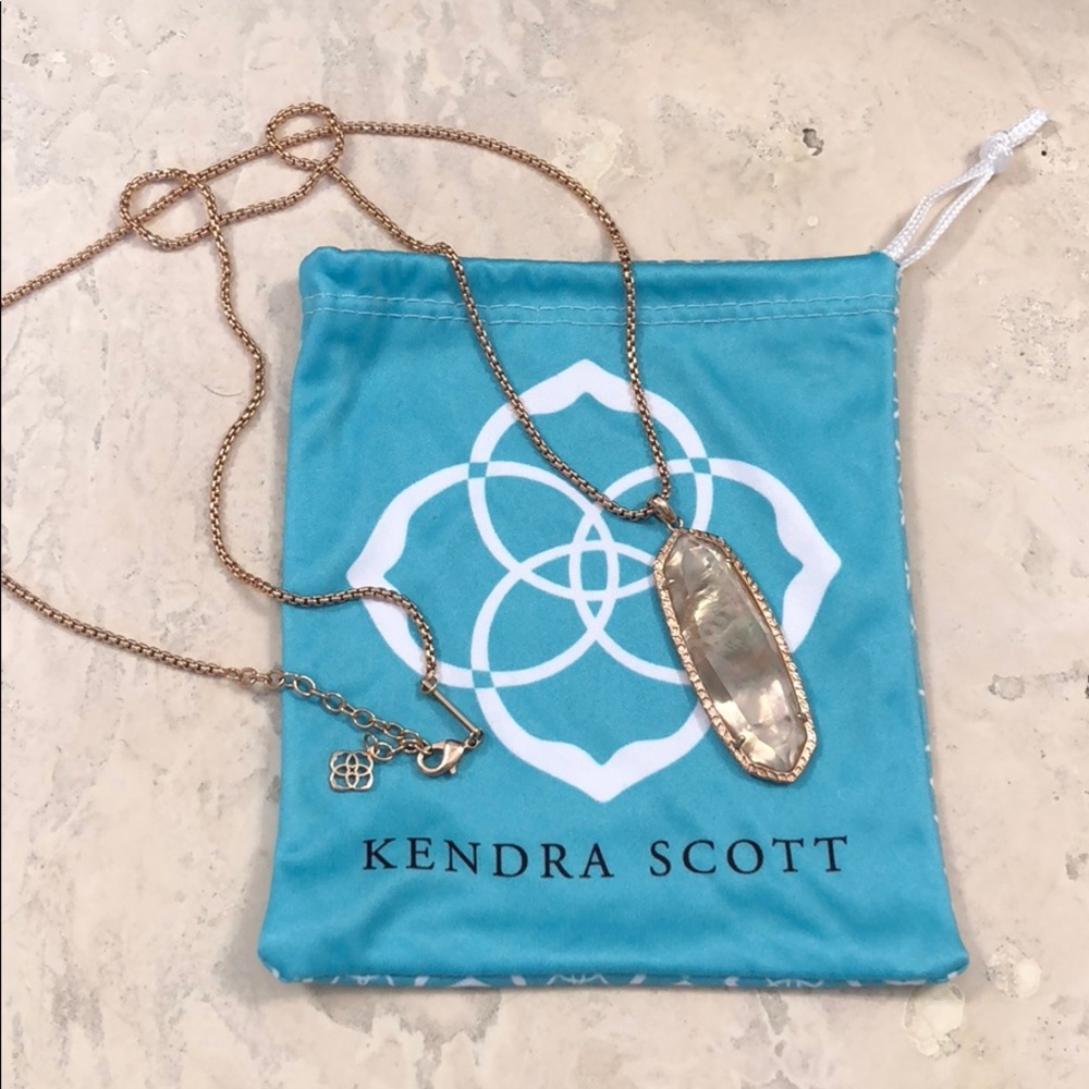 KS Large Rose Gold Pendant